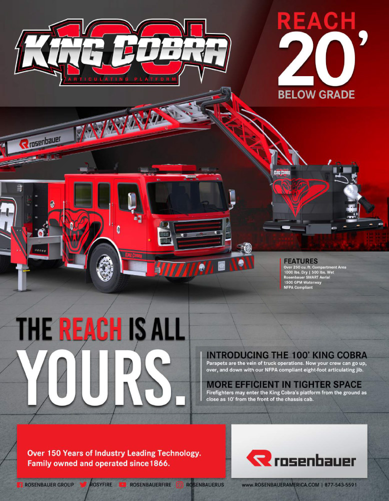 King Cobra Aerial Fire Truck