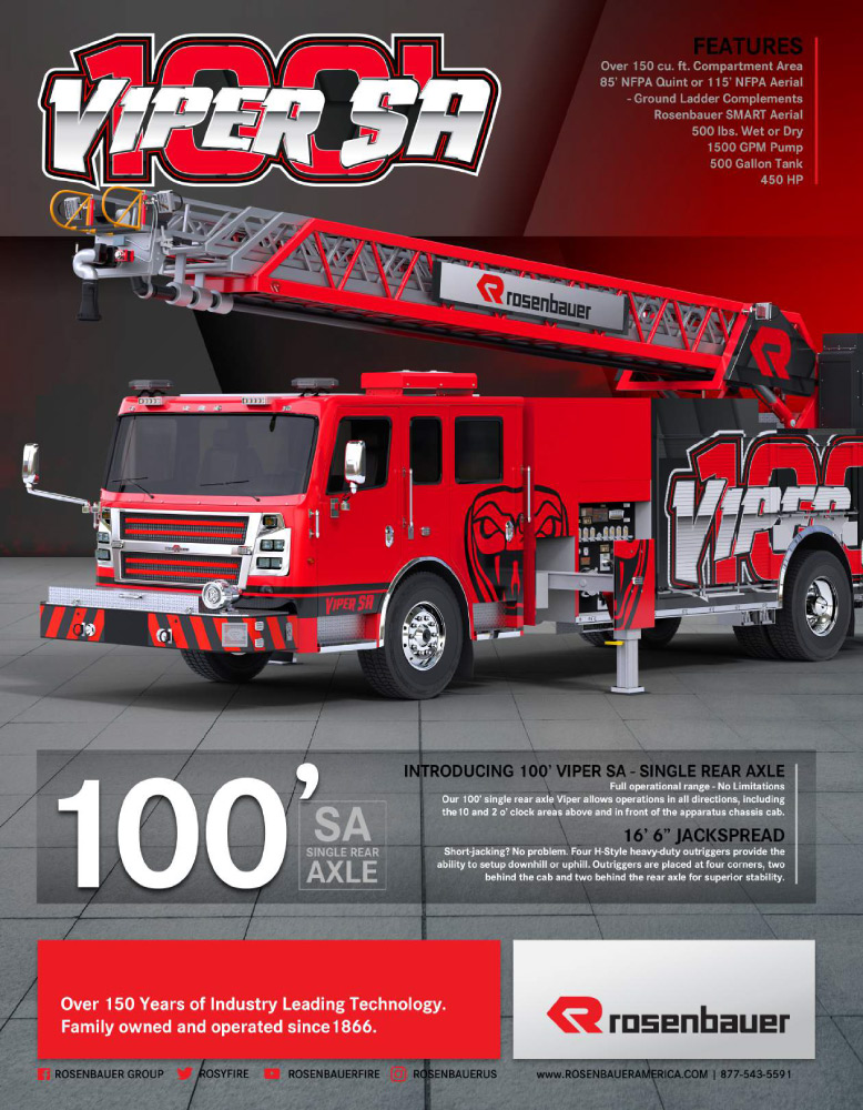 ViperSA Aerial Fire Truck