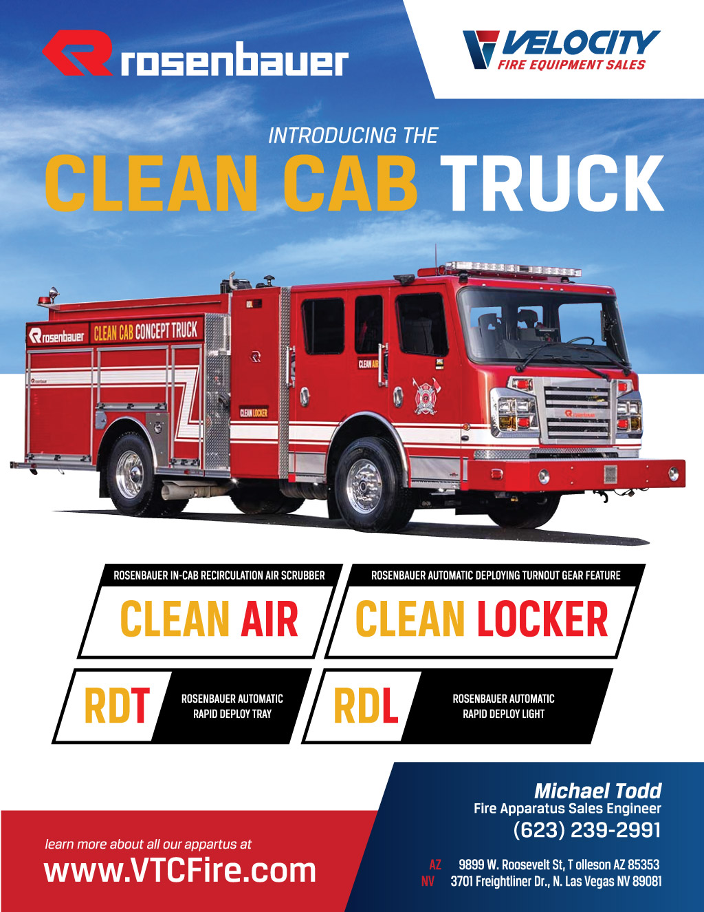 Clean Cab Concept Truck Brochure