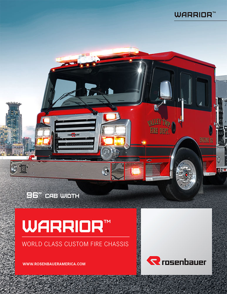 Warrior Custom Fire Chasis Brochure 