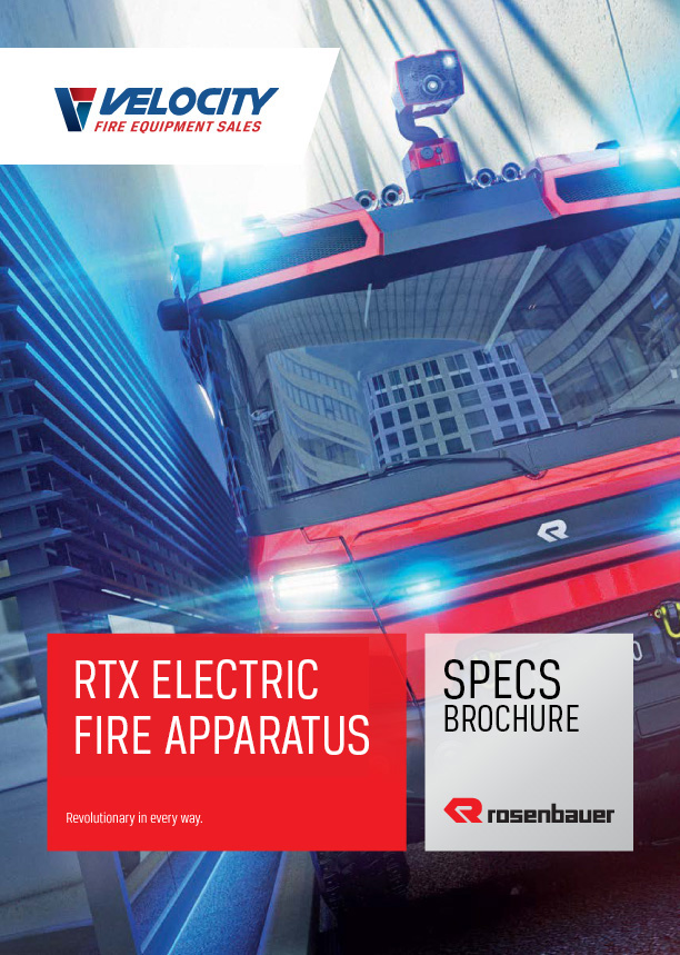 Electric Fire Apparatus Rosenbauer RT Brochure
