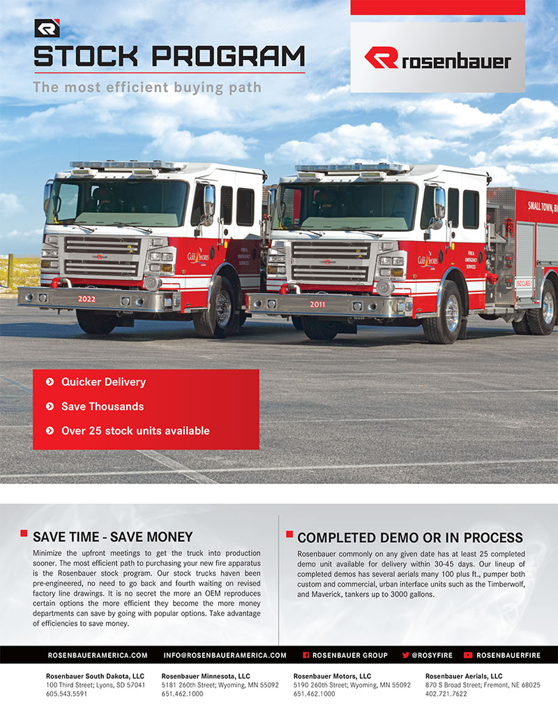 Rosenbauer's Stock Program